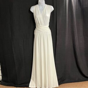 IWEMEK ladies multi wear cross halter bandage dress size medium